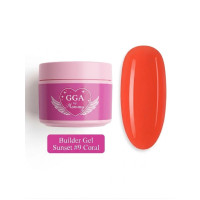 Гель GGA by Mommy Sunset №09 Coral, 30 мл