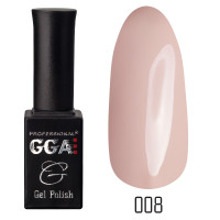 Гель-лак GGA Professional № 008, 10 мл (Світло-рожевий)