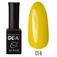 Гель-лак GGA Professional № 014, 10 мл (Сонячно-жовтий)