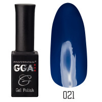 Гель-лак GGA Professional № 021, 10 мл (Аквамарін)