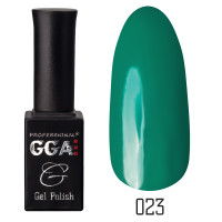 Гель-лак GGA Professional № 023, 10 мл (Трав'яний-зелений)