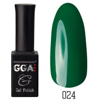 Гель-лак GGA Professional № 024, 10 мл (Зелений)