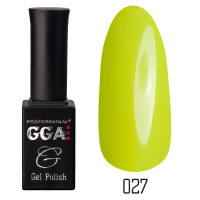 Гель-лак GGA Professional № 027, 10 мл (Жовта сірка)