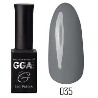 Гель-лак GGA Professional № 035, 10 мл (Мишачий-сірий)