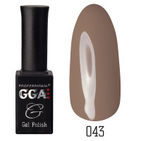 Гель-лак GGA Professional № 043, 10 мл (Охра коричнева)