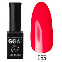 Гель-лак GGA Professional № 063, 10 мл (Малиновий) 