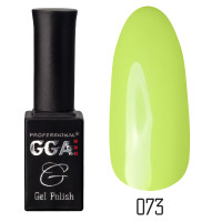 Гель-лак GGA Professional № 073, 10 мл (Лимонно-жовтий)