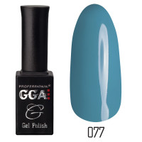 Гель-лак GGA Professional № 077, 10 мл (Сіро-блакитний) 