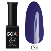 Гель-лак GGA Professional № 078. 10 мл (Синій)