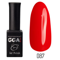 Гель-лак GGA Professional № 087, 10 мл (Алізариновий червоний)