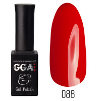 Гель-лак GGA Professional № 088, 10 мл  (Червоний амарант)