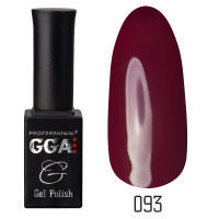 Гель-лак GGA Professional № 093, 10 мл (Сливово-вишневий)