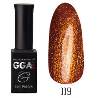 Гель-лак GGA Professional № 119, 10 мл (Бронзовий шимер)
