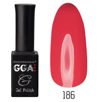 Гель-лак GGA Professional № 186, 10 мл (Амарант)