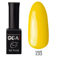 Гель-лак GGA Professional № 193, 10 мл (Цинково-жовтий)