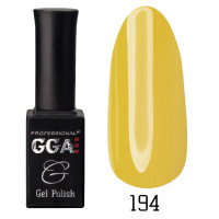 Гель-лак GGA Professional № 194, 10 мл (Ріпаковий жовтий)